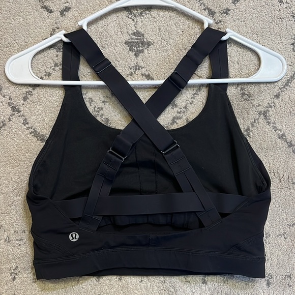 Lululemon Black Sports Bra - Picture 2 of 3
